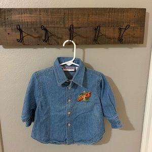 Vintage Seattle Sonics Chambray KIDS